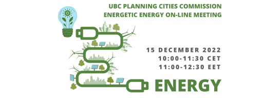 UBC Planning Cities Commission energetic ENERGY on-line meeting