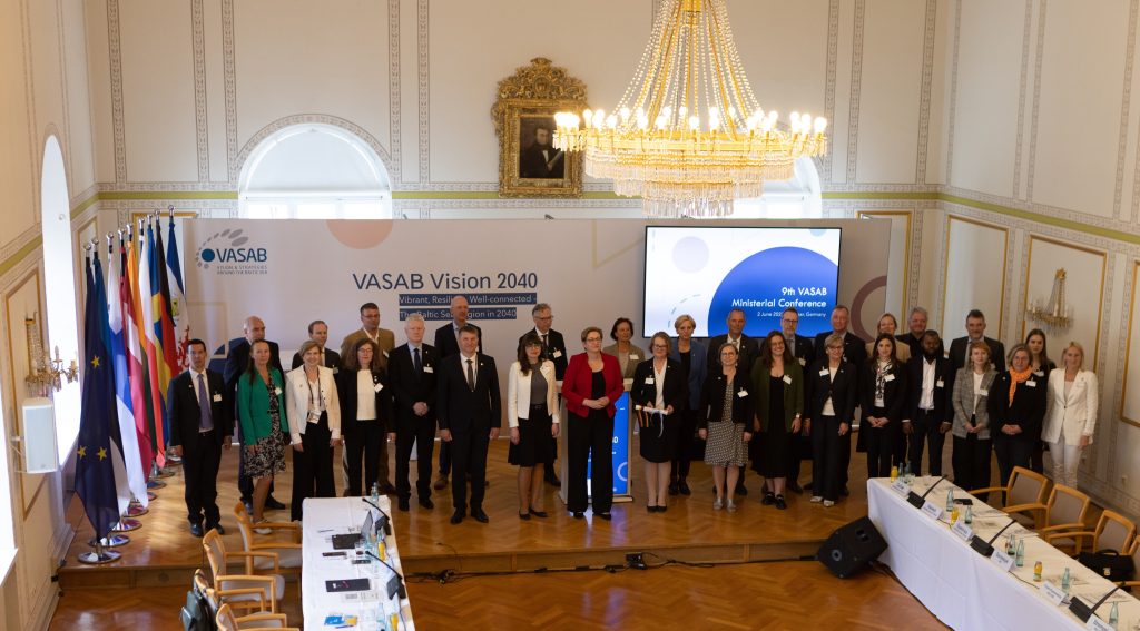9th VASAB Ministerial Conference – VASAB Vision 2040 endorsed and Wismar Declaration 2023 adopted