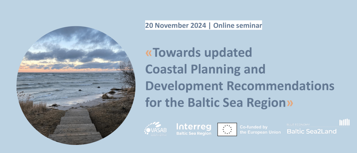 Register to Online Seminar on Coastal Planning and Development in BSR