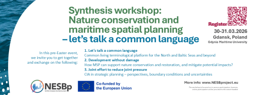 Synthesis Workshop: Nature Conservation and Maritime Spatial Planning – Let’s Talk a Common Language!