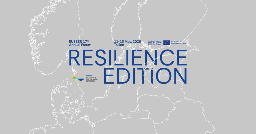 Meet VASAB & PA Spatial Planning at EUSBSR Annual Forum 2026 “Resilience edition”! featured image