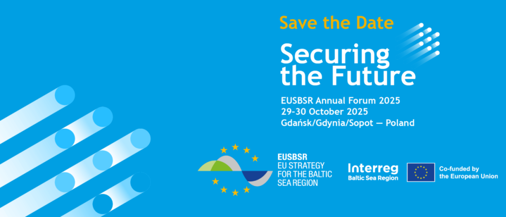 SAVE THE DATE! EUSBSR Annual Forum 2025 featured image