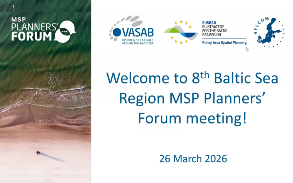 Exploring Scenario Development in Maritime Spatial Planning: Insights from the 8th MSP Planners’ Forum